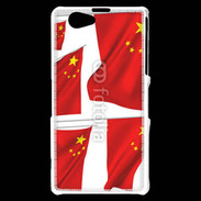 Coque Sony Xperia Z1 Compact drapeau Chinois
