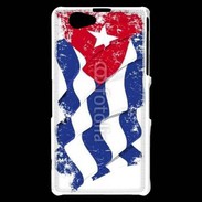 Coque Sony Xperia Z1 Compact Drapeau Cuba 2