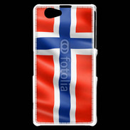 Coque Sony Xperia Z1 Compact Drapeau Norvège