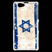 Coque Sony Xperia Z1 Compact Drapeau Israël Vintage