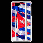 Coque Sony Xperia Z1 Compact Drapeau Cuba 3