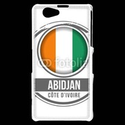 Coque Sony Xperia Z1 Compact Logo Abidjan