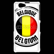 Coque Sony Xperia Z1 Compact logo Belgique