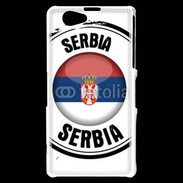 Coque Sony Xperia Z1 Compact Logo Serbie