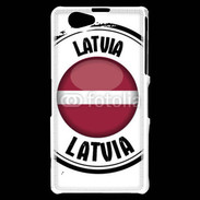Coque Sony Xperia Z1 Compact Logo Lettonie