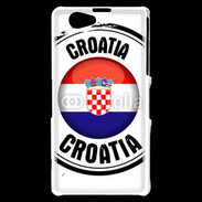 Coque Sony Xperia Z1 Compact Logo Croatie