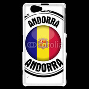 Coque Sony Xperia Z1 Compact Logo Andorre