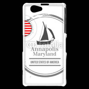 Coque Sony Xperia Z1 Compact Logo Annapolis Maryland