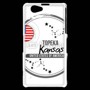 Coque Sony Xperia Z1 Compact logo Kansas
