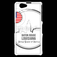 Coque Sony Xperia Z1 Compact Logo Louisiane
