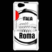 Coque Sony Xperia Z1 Compact Logo Rome Italie
