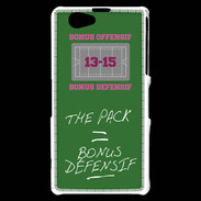Coque Sony Xperia Z1 Compact The pack Bonus offensif-défensif Vert