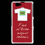 Coque Sony Xperia Z1 Compact Bonus offensif-Défensif Adjoint terrain Rouge