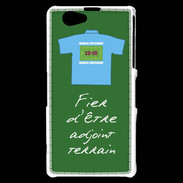 Coque Sony Xperia Z1 Compact Bonus offensif-Défensif Adjoint terrain Vert 2