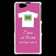 Coque Sony Xperia Z1 Compact Entraîneur Bonus offensif-défensif Rose