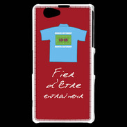 Coque Sony Xperia Z1 Compact Entraîneur Bonus offensif-défensif Rouge 2