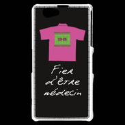 Coque Sony Xperia Z1 Compact Médecin Bonus offensif-défensif Noir