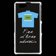 Coque Sony Xperia Z1 Compact Médecin Bonus offensif-défensif Noir 2