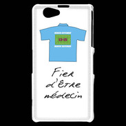 Coque Sony Xperia Z1 Compact Médecin Bonus offensif-défensif Blanc 2