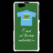 Coque Sony Xperia Z1 Compact Médecin Bonus offensif-défensif Vert 2