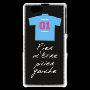 Coque Sony Xperia Z1 Compact Pilier gauche Bonus offensif-défensif Noir 2