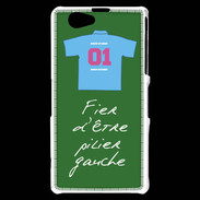 Coque Sony Xperia Z1 Compact Pilier gauche Bonus offensif-défensif Vert 2
