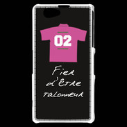 Coque Sony Xperia Z1 Compact Talonneur Bonus offensif-défensif Noir