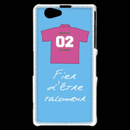 Coque Sony Xperia Z1 Compact Talonneur Bonus offensif-défensif Bleu