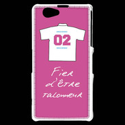 Coque Sony Xperia Z1 Compact Talonneur Bonus offensif-défensif Rose