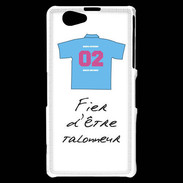 Coque Sony Xperia Z1 Compact Talonneur Bonus offensif-défensif Blanc 2