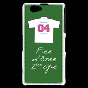 Coque Sony Xperia Z1 Compact Deuxième ligne G Bonus offensif Vert