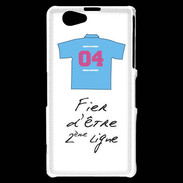 Coque Sony Xperia Z1 Compact Deuxième ligne G Bonus offensif Blanc 2