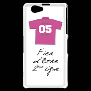 Coque Sony Xperia Z1 Compact Deuxième ligne D Bonus offensif Blanc
