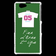 Coque Sony Xperia Z1 Compact Deuxième ligne D Bonus offensif Vert