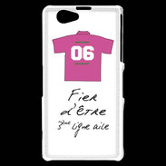 Coque Sony Xperia Z1 Compact Troisième ligne G Bonus offensif-défensif Blanc