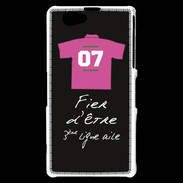 Coque Sony Xperia Z1 Compact Troisième ligne D Bonus offensif-défensif Noir
