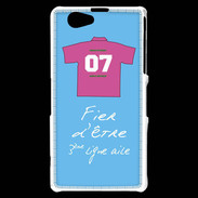Coque Sony Xperia Z1 Compact Troisième ligne D Bonus offensif-défensif Bleu