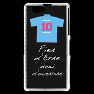 Coque Sony Xperia Z1 Compact Demi d'ouverture Bonus offensif-défensif Noir 2