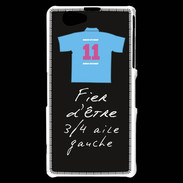 Coque Sony Xperia Z1 Compact 3/4 aile gauche Bonus offensif-défensif Noir 2
