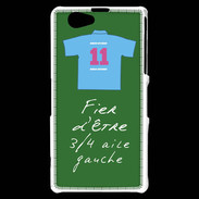 Coque Sony Xperia Z1 Compact 3/4 aile gauche Bonus offensif-défensif Vert 2