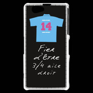 Coque Sony Xperia Z1 Compact 3/4 aile droit Bonus offensif-défensif Noir 2