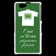 Coque Sony Xperia Z1 Compact Préparateur physique Bonus offensif-défensif Vert