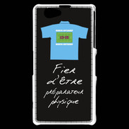 Coque Sony Xperia Z1 Compact Préparateur physique Bonus offensif-défensif Noir 2