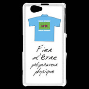 Coque Sony Xperia Z1 Compact Préparateur physique Bonus offensif-défensif Blanc 2