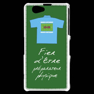 Coque Sony Xperia Z1 Compact Préparateur physique Bonus offensif-défensif Vert 2