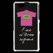Coque Sony Xperia Z1 Compact Soigneur Bonus offensif-défensif Noir