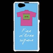 Coque Sony Xperia Z1 Compact Soigneur Bonus offensif-défensif Bleu