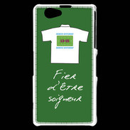 Coque Sony Xperia Z1 Compact Soigneur Bonus offensif-défensif Vert