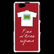 Coque Sony Xperia Z1 Compact Soigneur Bonus offensif-défensif Rouge