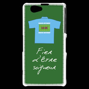 Coque Sony Xperia Z1 Compact Soigneur Bonus offensif-défensif Vert 2